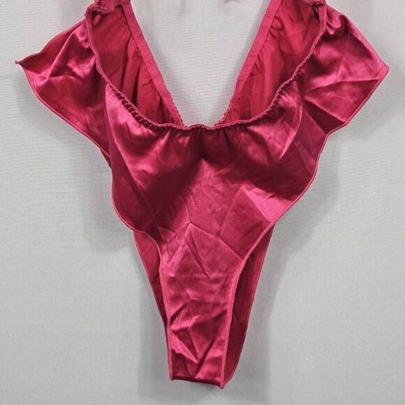 SKIMS WOVEN SHINE TEDDY NWT - Picture 4 of 12